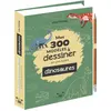 Image de Mes 300 modèles à dessiner en pas à pas : dinosaures