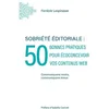 Image de Sobriété éditoriale : 50 bonnes pratiques pour écoconcevoir vos contenus web en occasion ou reconditionné
