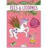 Image de Fées et licornes - coloriage