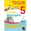 Image de Histoire géographie 5e : méthodes et outils pour apprendre : nouveaux programmes 2016 en occasion ou reconditionné