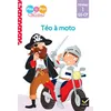 Image de Téo et Nina GS-CP Niveau 1 - Téo à moto Isabelle Chavigny (Auteur), Marie-Hélène Van Tilbeurgh (Illustration)