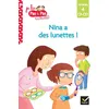 Image de Téo et Nina CP CE1 Niveau 4 - Nina a des lunettes ! Isabelle Chavigny (Auteur), Marie-Hélène Van Tilbeurgh (Illustration)