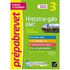 Image de Histoire géo, EMC, enseignement moral et civique 3e : tout le programme, cours & examen : spécial brevet en occasion ou reconditionné