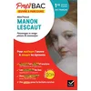 Image de Abbé Prévost, Manon Lescaut : personnages en marge, plaisirs du romanesque : 1re générale & techno, bac français en occasion ou reconditionné