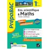 Image de Enseignement scientifique & maths 1re générale : tronc commun : nouveau programme en occasion ou reconditionné