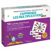 Image de J'apprends les multiplications autrement : 10 cartes mentales pour apprendre facilement les tables de multiplication ! + 120 cartes d'entraînement pour réviser en s'amusant en occasion ou reconditionné