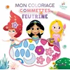 Image de Disney Baby : Mon coloriage gommettes en feutrine (Princesses) en occasion ou reconditionné