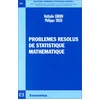 Image de Problèmes résolus de statistique mathématique en occasion ou reconditionné