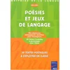 Image de Poésies et jeux de langage CE2-CM1 : 30 textes poétiques à exploiter en classe en occasion ou reconditionné