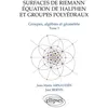 Image de Surfaces de Riemann - Equation de Halphen et groupes polyédraux - Tome 3 Groupes, algèbre et géométrie Jean-Marie Arnaudiès (Auteur), José Bertin (Auteur)