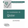 Image de Le vocabulaire de Quine en occasion ou reconditionné