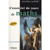 Image de L'essentiel du cours de mathématiques en prépa - De la PCSI à la PC-PC* Michel Gonnord (Auteur)
