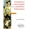 Image de Introduction au droit anglais et aux institutions britanniques en occasion ou reconditionné