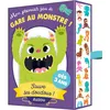 Image de Jeu de cartes Auzou Mon premier jeu de gare au monstre