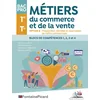 Image de Métiers du commerce et de la vente, option B, prospection clientèle et valorisation de l'offre commerciale, bac pro, 1re, terminale : blocs de compétences 1, 2, 3 et 4B en occasion ou reconditionné