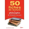 Image de 50 fiches de lecture en philosophie de l'Antiquité à nos jours en occasion ou reconditionné