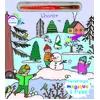 Image de Coloriages magiques a l'eau l'hiver