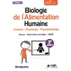 Image de Biologie de l'alimentation humaine. Vol. 2. Anatomie, physiologie, physiopathologie : cours, exercices corrigés, QCM en occasion ou reconditionné