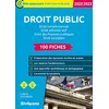 Image de Droit public : droit constitutionnel, droit administratif, droit des finances publiques, droit européen : 100 fiches, cat. A, cat. B, 2022-2023 en occasion ou reconditionné