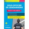 Image de Sous-officier de gendarmerie : cat. B : sujets types inédits, 2023-2024 en occasion ou reconditionné