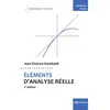 Image de Éléments d'analyse réelle Jean-Etienne Rombaldi (Auteur)