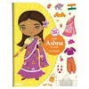 Image de Minimiki - Stickers - Habille Ashna en Inde Julie Camel (Illustration)