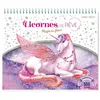 Image de Licornes de rêve - Carnet créatif - Magie des fleurs nouvelle édition Christine Alcouffe (Illustration)