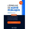 Image de L'épreuve de santé publique : concours administratifs dans les secteurs de la santé et du médico-social en occasion ou reconditionné