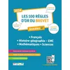 Image de Les 100 règles d'or du brevet, annales 3e : français, histoire géographie-EMC, mathématiques, sciences en occasion ou reconditionné