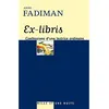 Image de Ex-libris Anne Fadiman (Auteur)