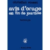 Image de avis d'orage en fin de journée ; hantologie