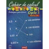 Image de Cahier de calcul, cycle 3, niveau 3A en occasion ou reconditionné
