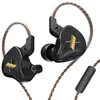 Image de KZ EDX Écouteurs Intra-Auriculaires Filaires Noir Obsidienne