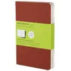 Image de Moleskine, Cahier + bloc-notes, Cahier de notes (A6, Pocket 9x14, Blanc, Couverture souple)