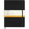 Image de Carnet classique très grand format ligné Moleskine Couverture rigide Noir
