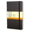 Image de Carnet classique ligné format de poche Moleskine Couverture rigide Noir