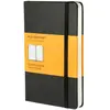 Image de Moleskine, Cahier + bloc-notes, Carnet classique de poche (A6, À rayures, Couverture rigide)