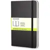 Image de Moleskine, Cahier + bloc-notes, Classic Large (A5, Blanc, Couverture rigide)