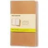 Image de Moleskine, Cahier + bloc-notes, Cahier de poche (A6, Blanc, Couverture souple)