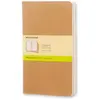 Image de Moleskine, Cahier + bloc-notes, Cahier Grand Set de 3 (130 x 210 mm, Blanc, Couverture souple)