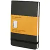 Image de Moleskine, Cahier + bloc-notes, Carnet de notes classique du journaliste (A6, À rayures, Couverture rigide)
