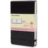 Image de Moleskine, Cahier + bloc-notes, Art Plus (A6, Blanc, Couverture rigide)