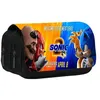 Image de Trousse à crayon Sonic The Hedgehog pour Garçon et Filles (PC5439) 20x10x7.5 cm Multicolore