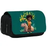 Image de Trousse à crayon Encanto pour Garçon et Filles (PC5615) 20x10x7.5 cm Vert
