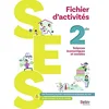 Image de SES, sciences économiques et sociales 2de : fichier d'activités en occasion ou reconditionné