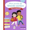Image de Mon année de grande section, tout le programme : vocabulaire, écriture, maths, lecture, découverte, ateliers créatifs : 5-6 ans en occasion ou reconditionné