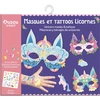 Image de MA POCHETTE D'ARTISTE - MASQUES ET TATTOOS LICORNES