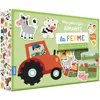 Image de La ferme : mon petit coffret aimanté. My little magnetic box set of the farm. mi pequeno cofre imantado de la granja en occasion ou reconditionné