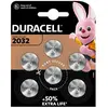 Image de Pack de 6 piles lithium Duracell CR2032 Gris