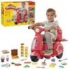 Image de Play-doh Mon scooter à pizzas pâte à modeler - Multicolore